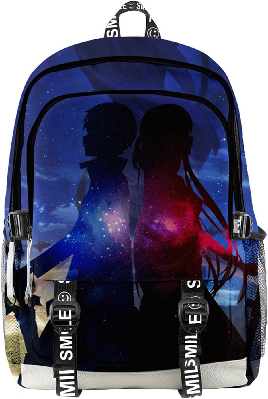 ISaikoy Anime Sword Art Online Backpack Kirigaya Kazuto Kirito Laptop School Bag Bookbag 8