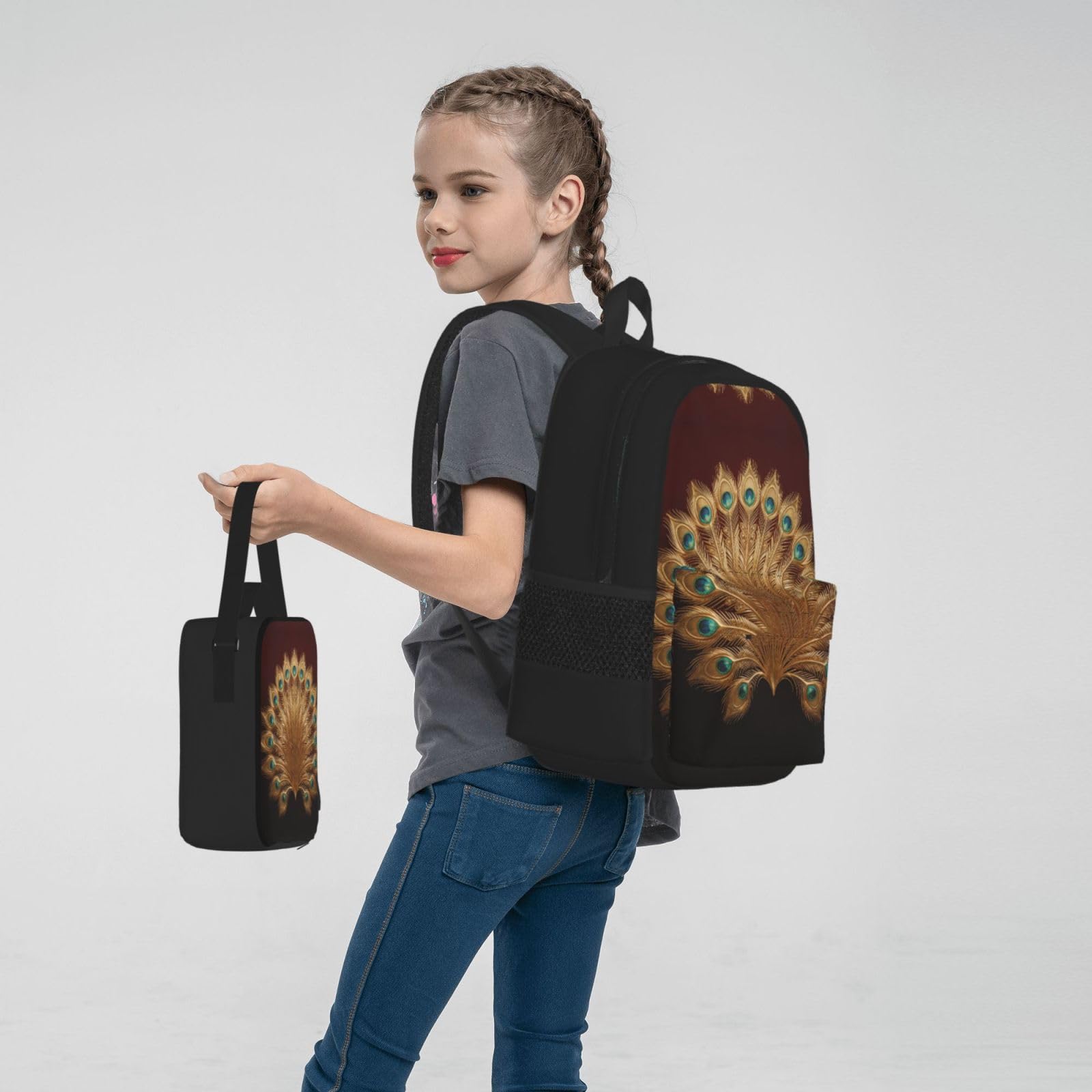 Set 3 in 1 borsa da viaggio per pendolari, borsa termica per il pranzo, borsa termica per il pranzo con custodia per computer portatile
