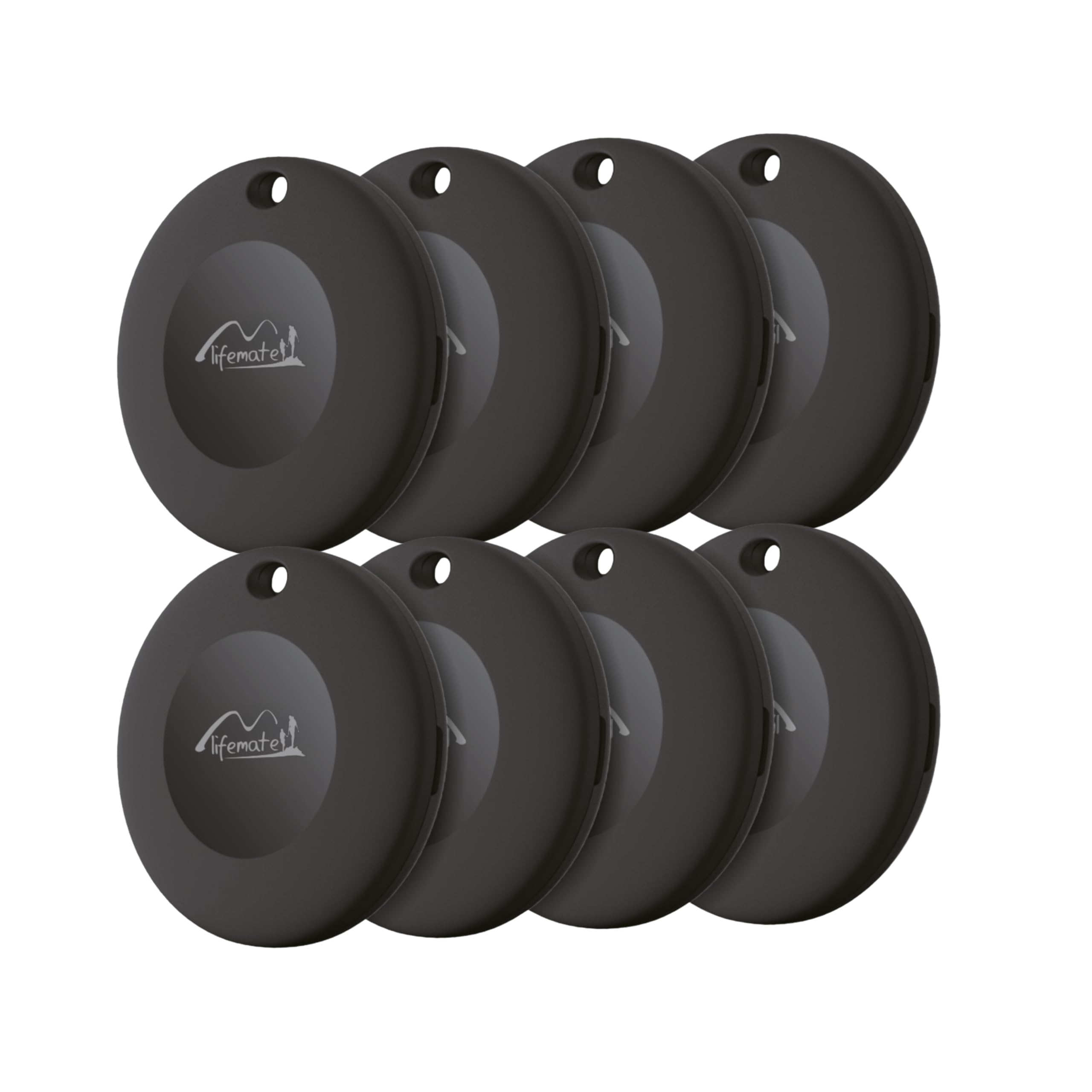 LifeTag Sleutelvinder compatibel met Apple Waar is? APP (alleen iOS) Key Finder, Bluetooth Smart Tracker Tag, vergelijkbaar met GPS-tracker voor bagage, portemonnees, IP67 waterdicht, vervangbaar