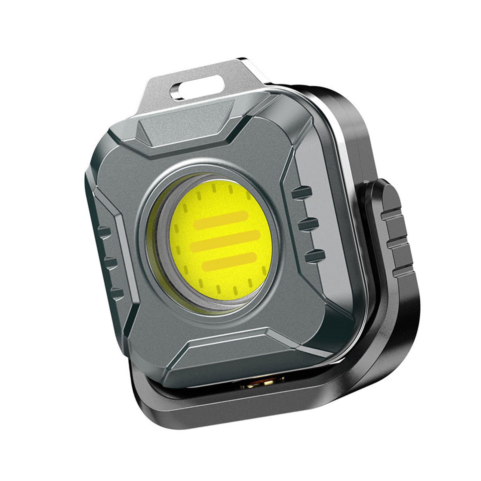 Hsioluted Keychain Flashlight LED Work Light Rechargeable Camping Lamp Waterproof Torch Lights Tent Lamp Inspection Lamps LED Work Light Rechargeable Flashlight