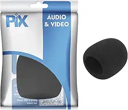 Espuma Protetora Premium Para Microfone Tipo Sm58 e outros