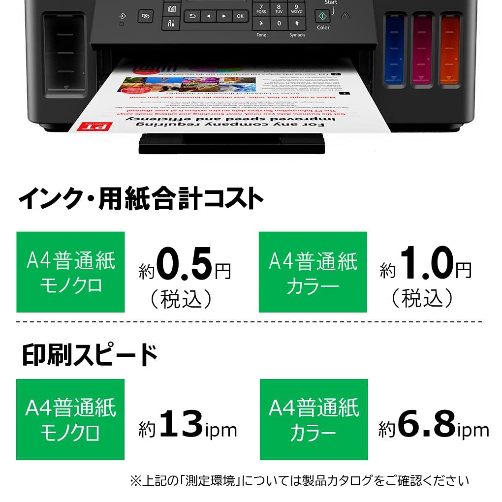Amazon.co.jp: Canon プリンター A4インクジェット複合機 特大容量  