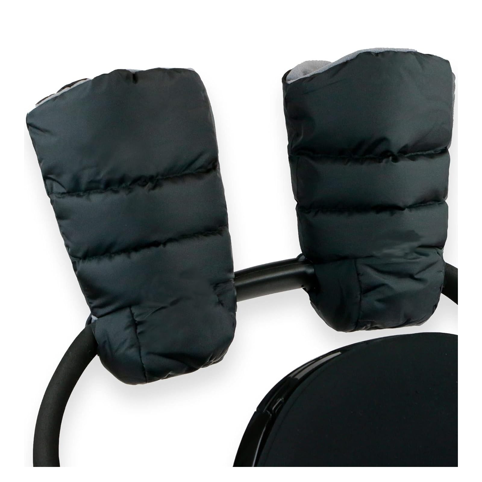 THE WHITE SHOP Enfant Stroller Warmmuffs Gloves - Stroller Mittens for Handlebars, Water Repellent Hand Warmer Muff for Cold Weather, Plush Lined Stroller Warmmuffs
