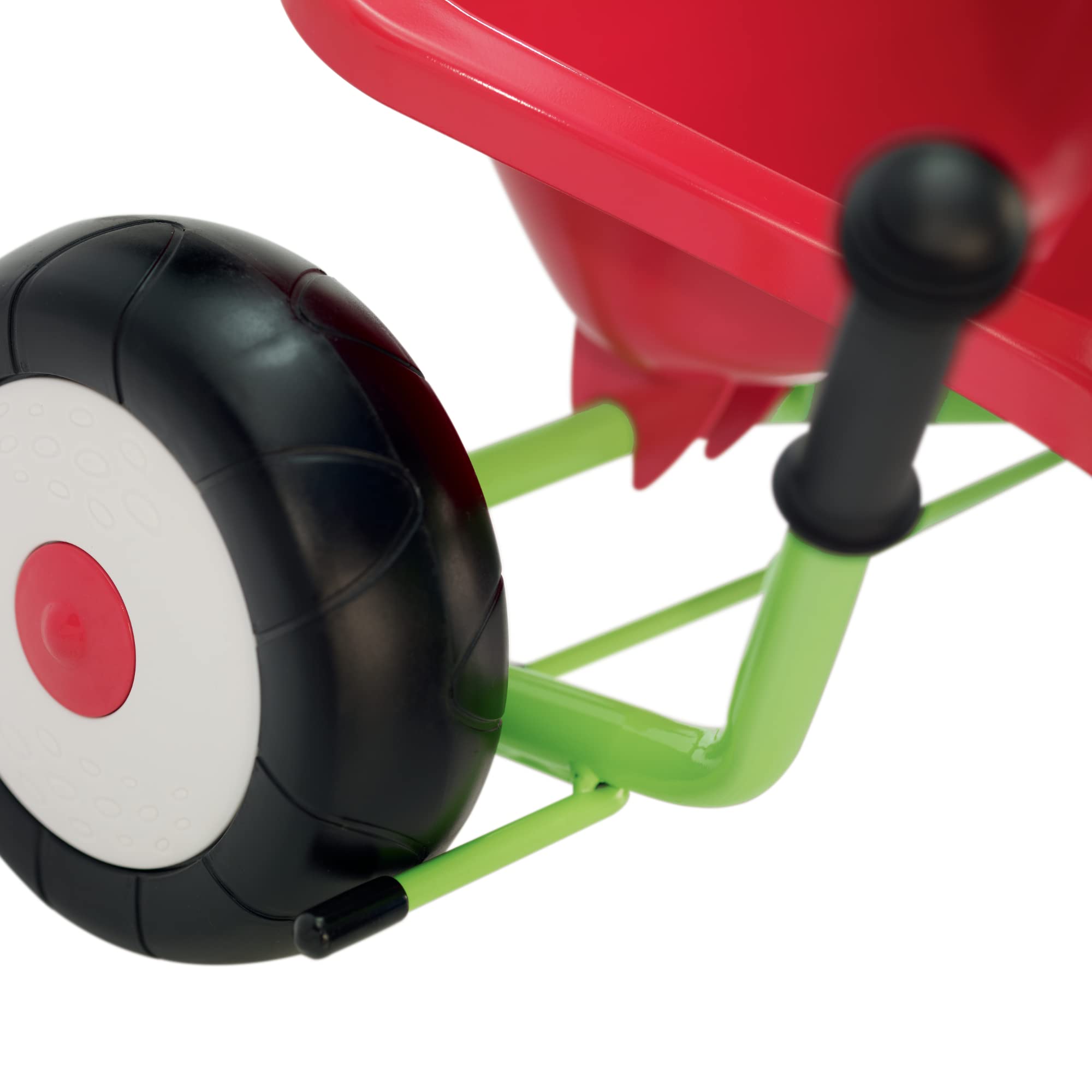 Kettler Funtrike Emma - das coole Dreirad mit Schiebestange - Kinderdreirad für Kinder ab 2 Jahren - stabiles Kinderfahrzeug inkl. kippbarer Sandschale - grün & rot