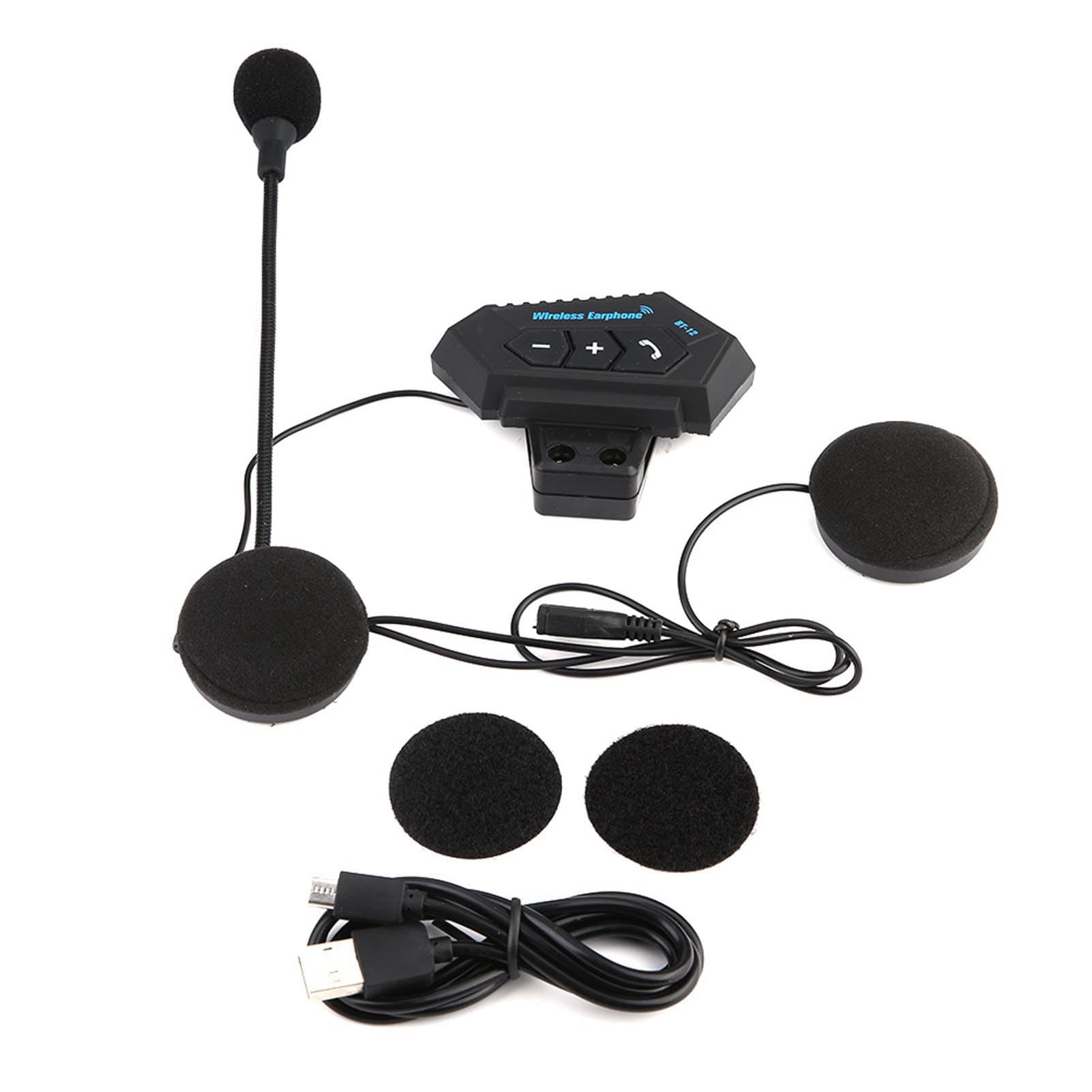 Gegong Casco motociclistico Bluetooth Affiolese CSR Chipset CSR Chiamata 15h Playback Rimovibile Audio Dispositivo Audio apparato di comunicazione con cuffia wireless wireless