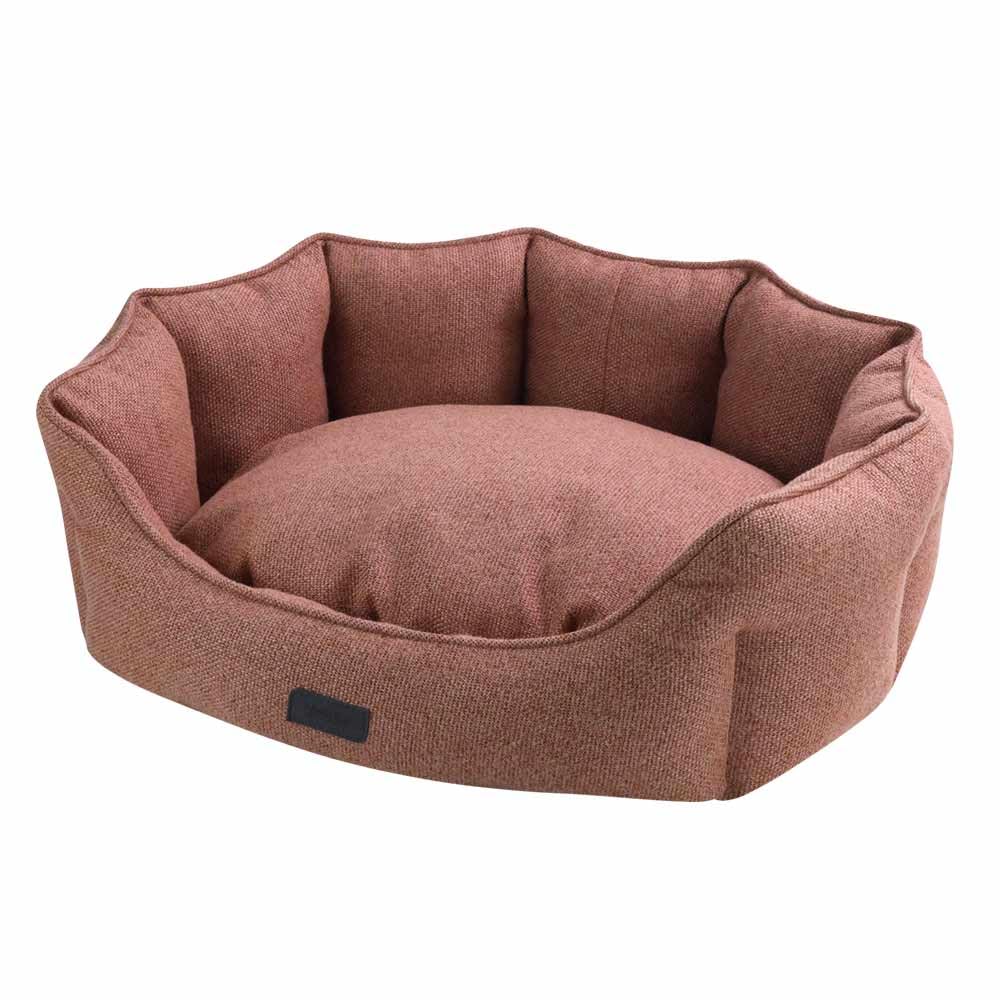 Nobby Anda Comfort Bed Oval Red 86 x 70 x 24 cm