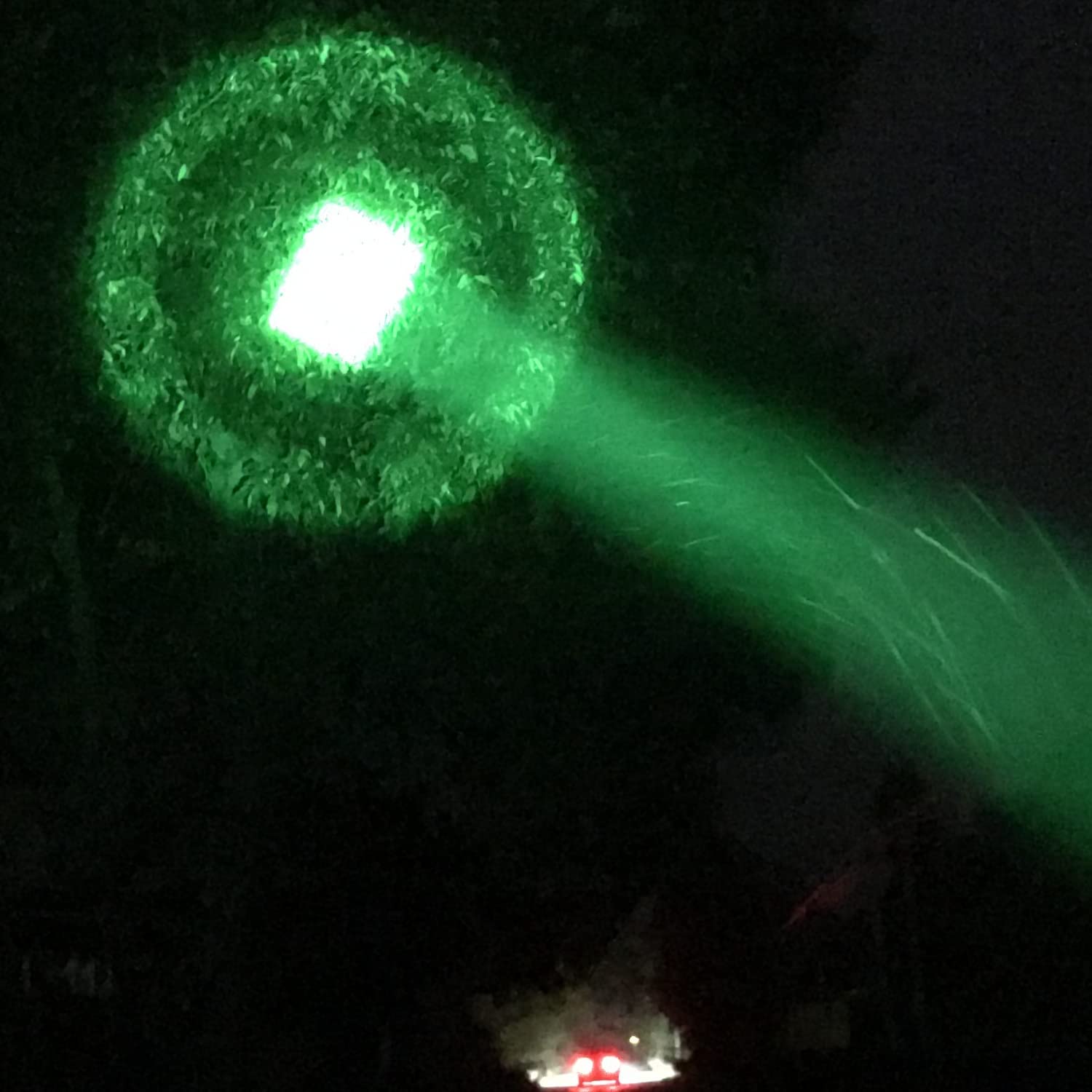 KL45 - Kit torcia elettrica da caccia verde da 1000 lumen, super luminosa, per predatore, luce zoomabile con interruttore a doppio controllo, per maiali, coyote, vermi