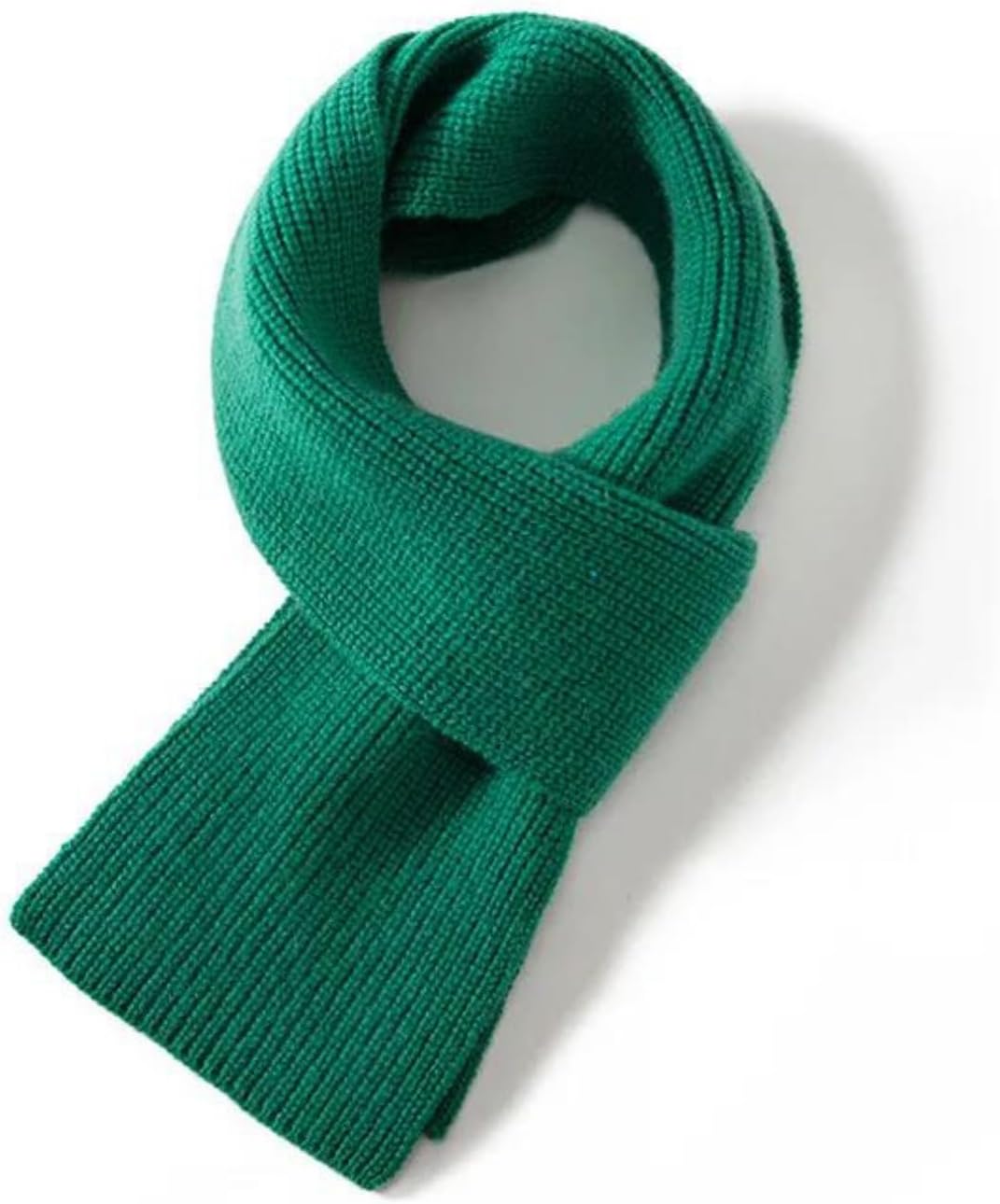 Women's Wool Scarf Elegant Soft Solid Color Warm Fall Winter Daily Shawl Wrap
