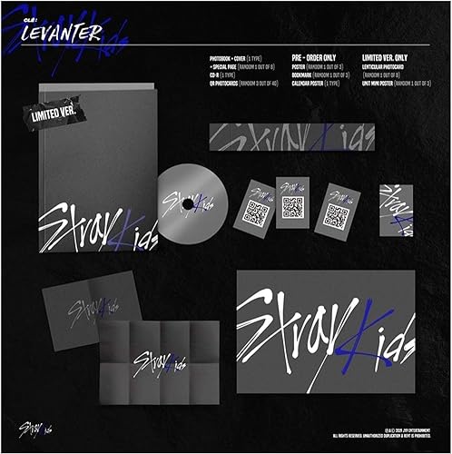 Miniatura 2 de Stray Kids - Clé: Álbum Levanter (Normal Ver) + Póster plegado