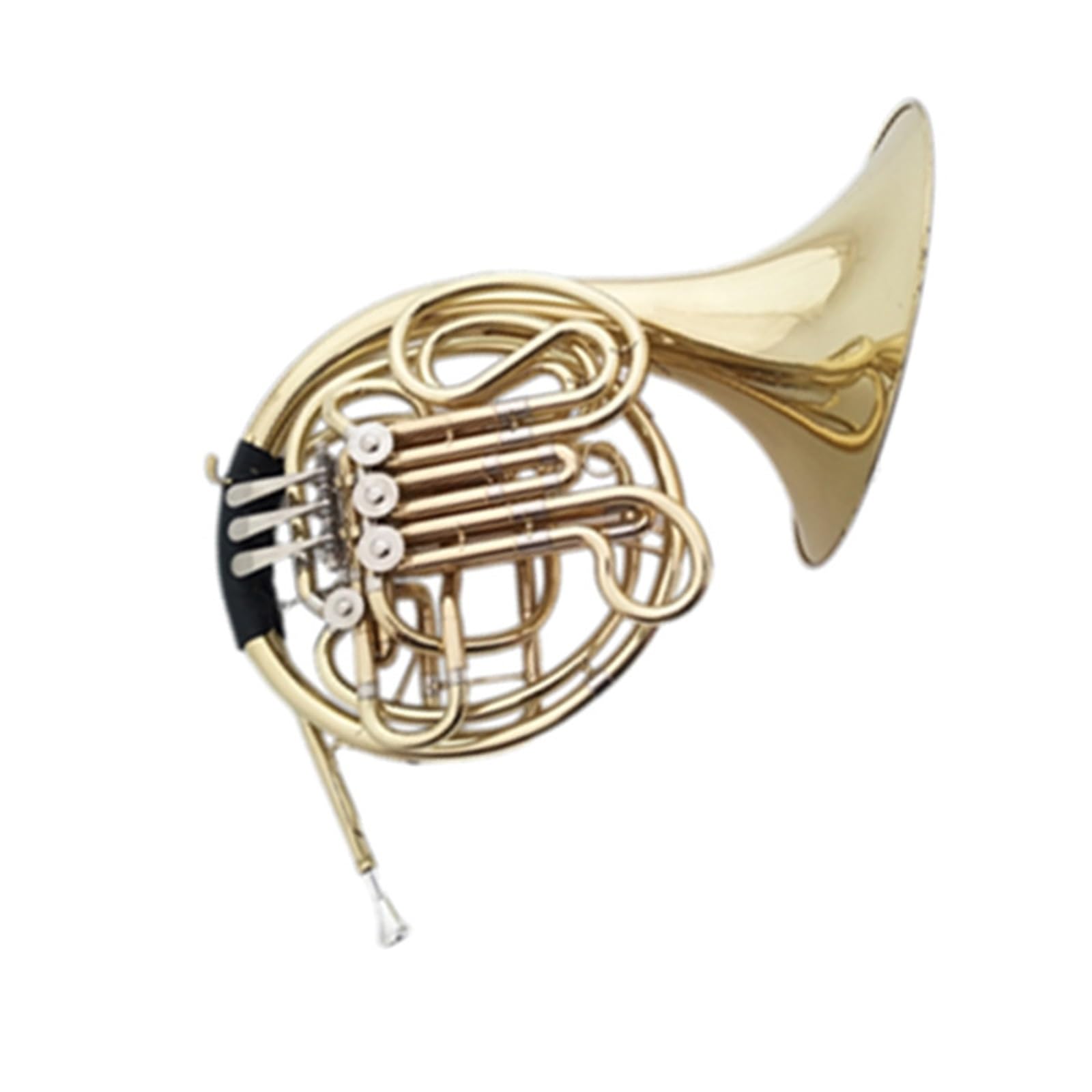 Waldhorn Anfängerinstrument Vier Schlüssel Doppelreihig Waldhorn Instrument B Flache F Schlüssel Anfänger Messing Professionelle