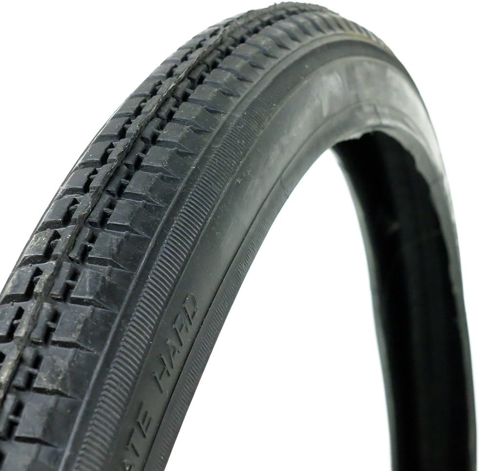 OldNewBikes Set of black tyres (2 units) for classic bicycle, size 26 x 1 1/2" (40-584)