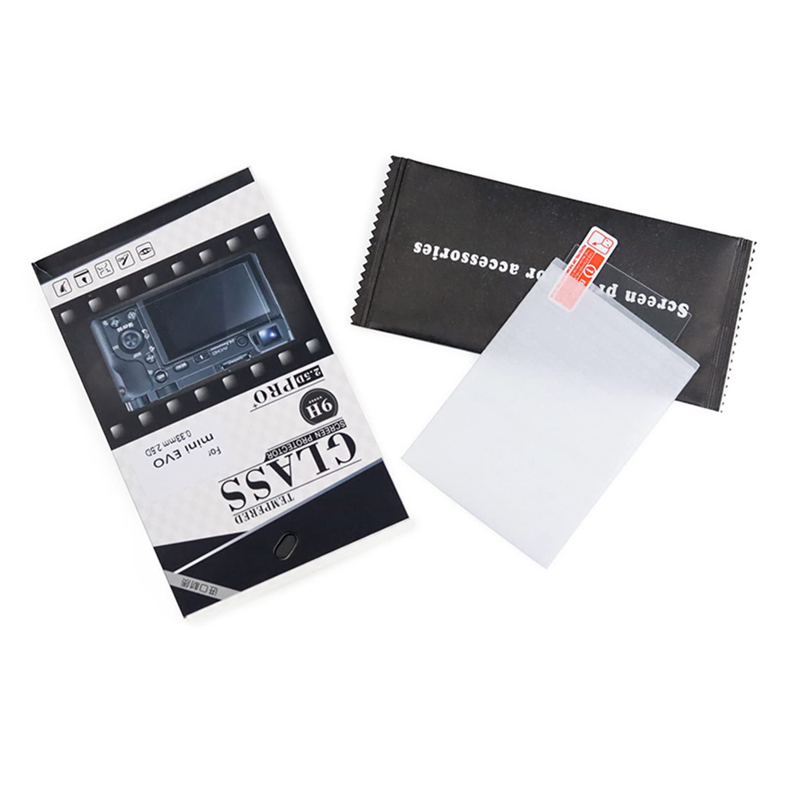 Hisocute Tempered Glass Screen Protector For Fujifilmm EVO Protective Film For Protection Film Accessories Camera Film