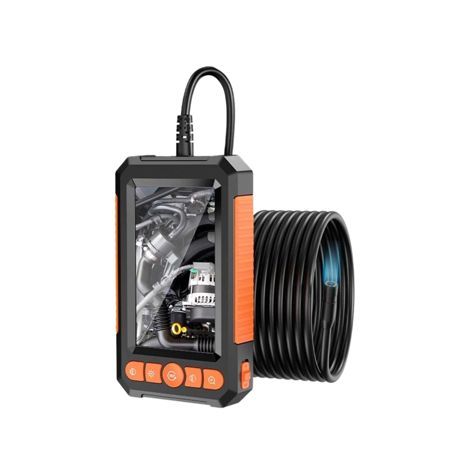 YNIYUJKL Camera, 4.3-Inch Dual-Camera Endoscope Industrial Auto Repair Pipeline Camera,For Wall Automotive Engine