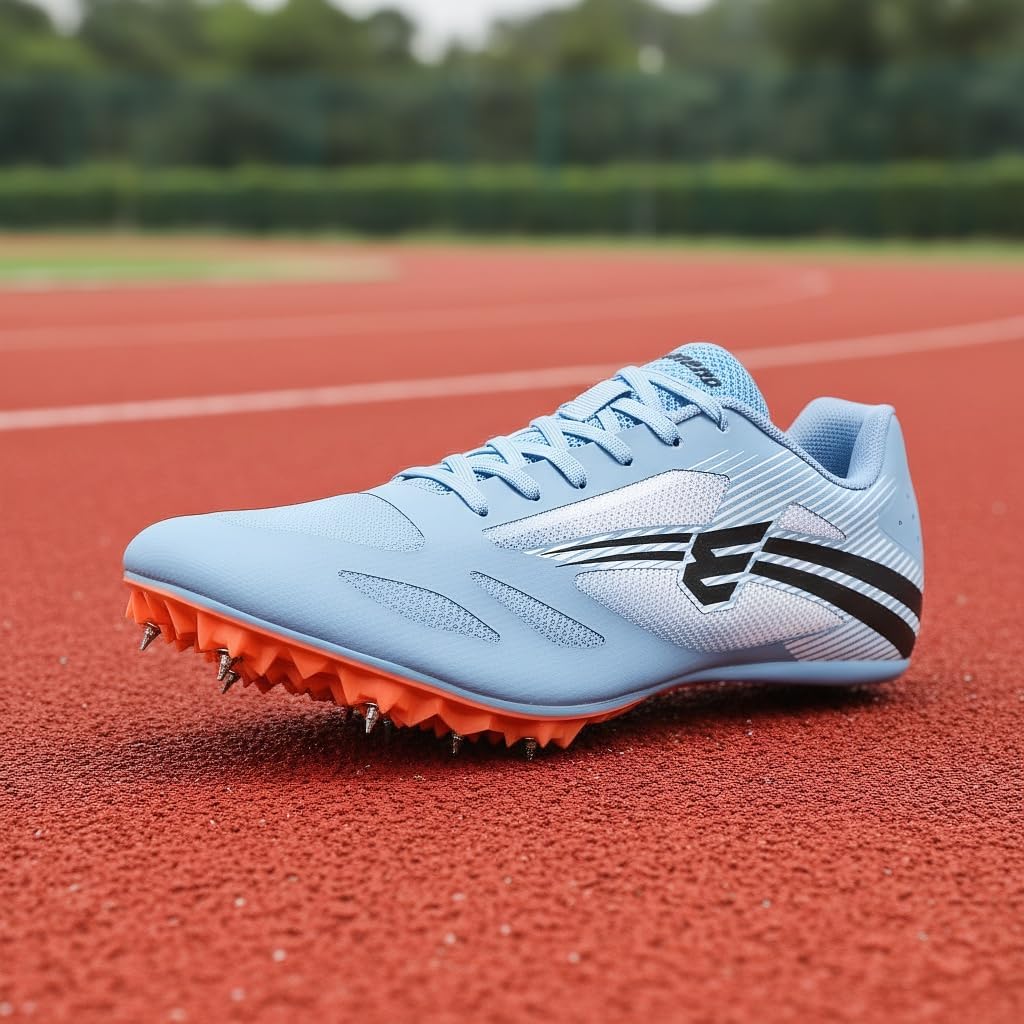 Men's Track and Field Shoes Women Lightweight Breathable Spikes for Multi-Events Jump Shoes - Image 2