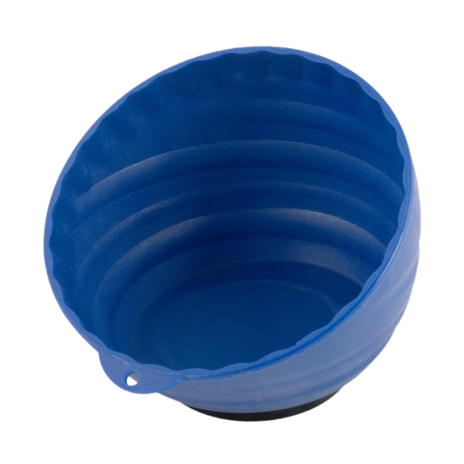 Yiju Gym Chalk Bowl, Gym Chalk Storage Container, Gym Accessories, Storage Bowl, Chalk Holder for Sports Bouldering Barbell, Blue