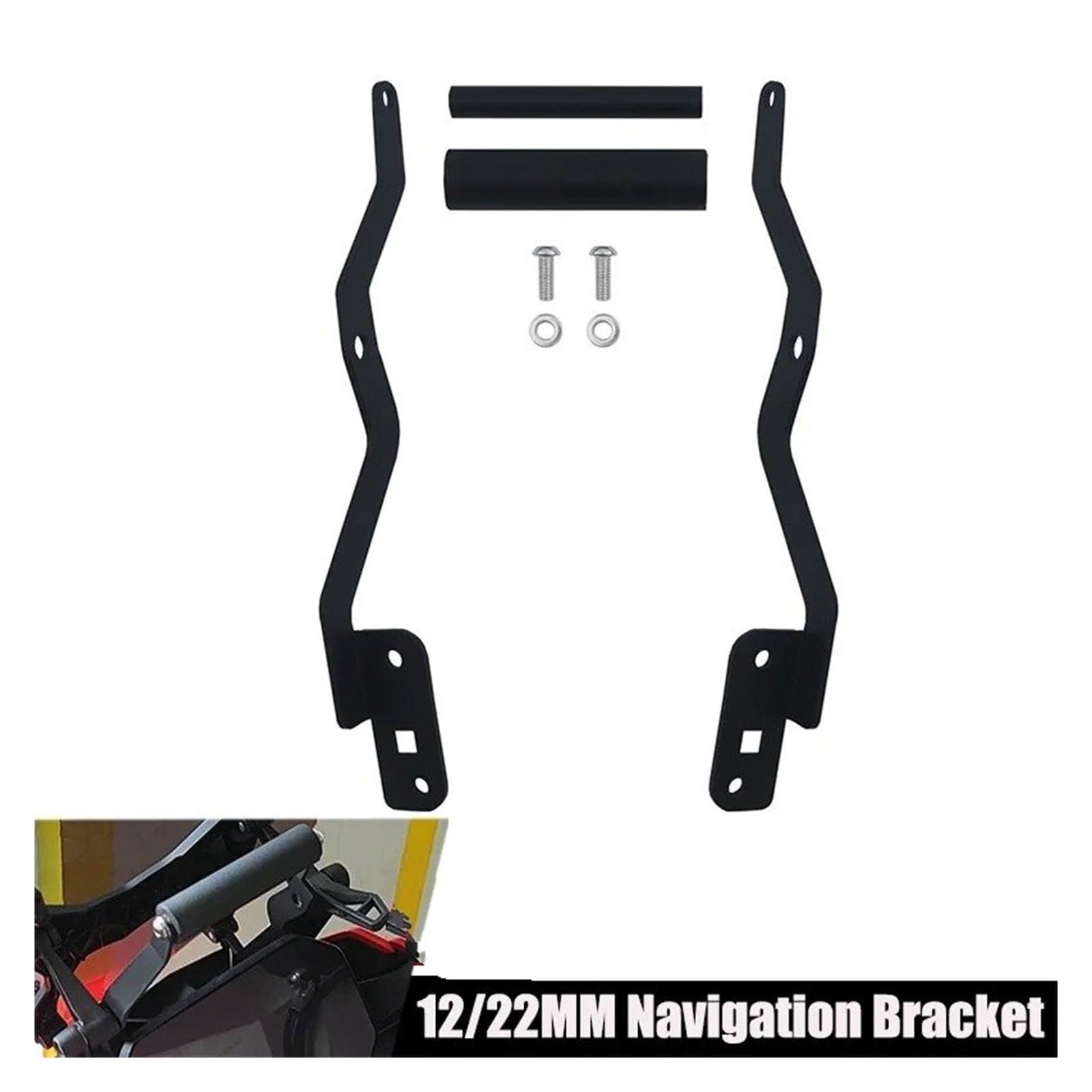 Supporto Navigatore Moto Per BMW F900XR 2021-2025 – Piastra In Metallo Per GPS E Telefono