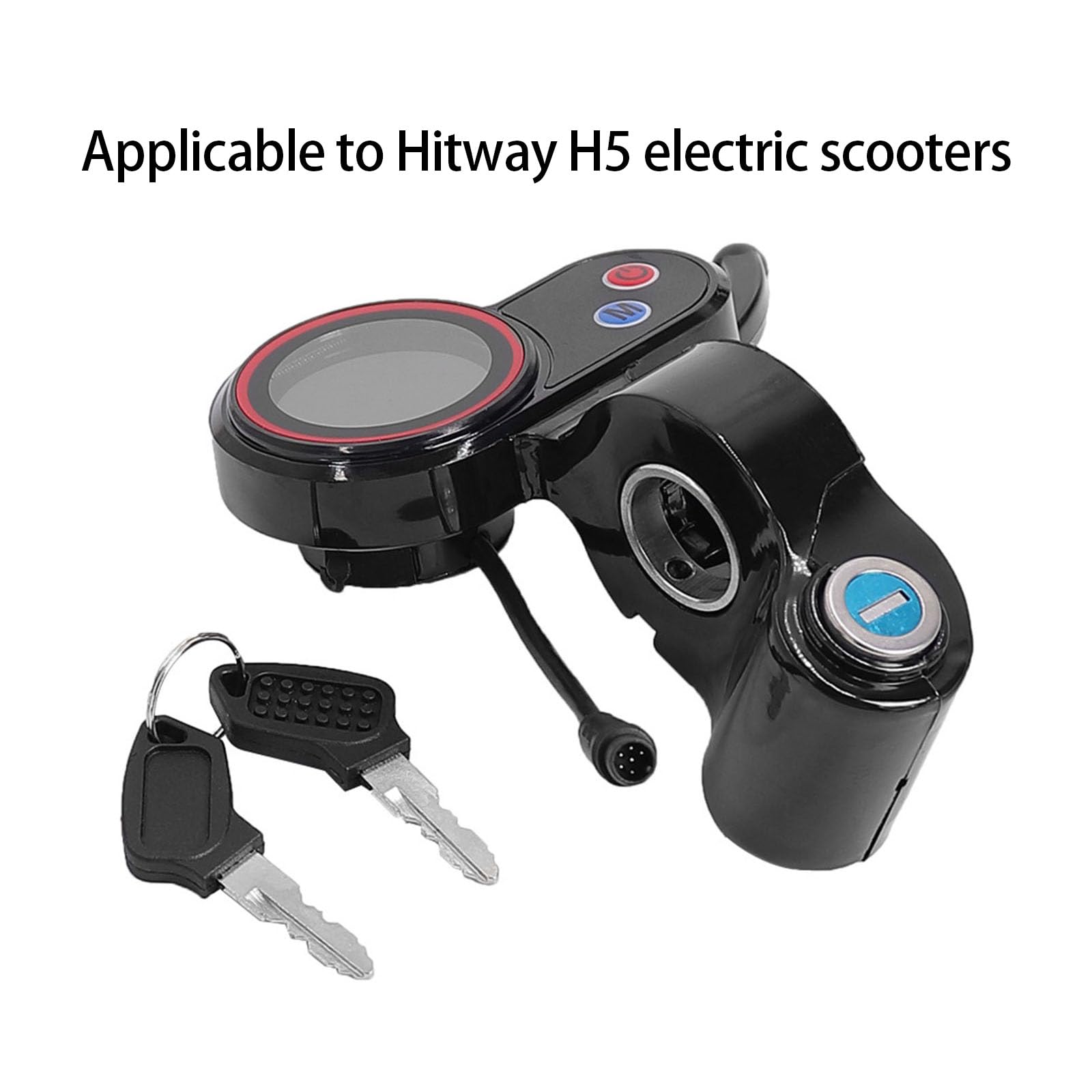 Scooter elettrico Display Screen 6 Pin LCD Cruscotto Display Screen Throttles Instrument Panel Interruttori di Alimentazione Enduring Throttles Instrument Panel Interruttori di Alimentazione