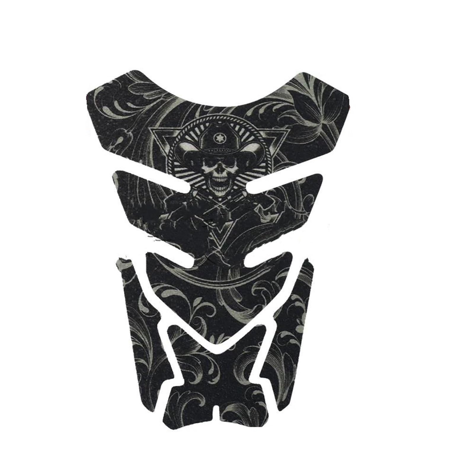 Motorcycle Frosted Tank Pad Protector Sticker Decor Tankpad Decals Universal for Yamaha Bike Tank Film(Color27)