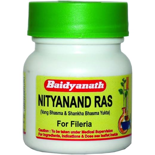 Baidyanath Nityanand Ras Tablets - Health Supplement 40 tabl