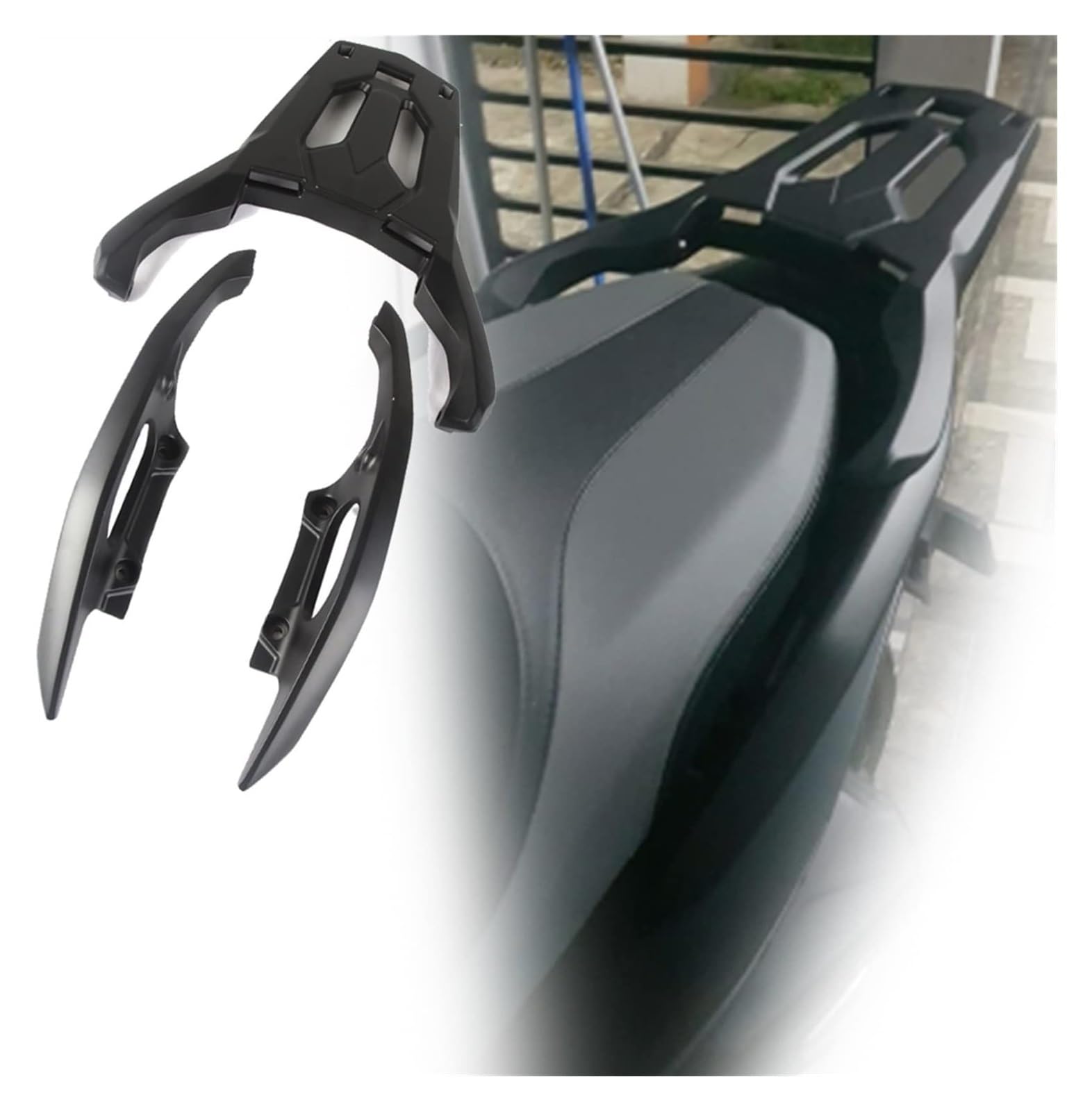 para Forza 350 250 125 Portaequipajes Trasero Soporte De Carga Apoyabrazos para Pasajero Accesorios Motocicletas Portapacchi Moto(A)