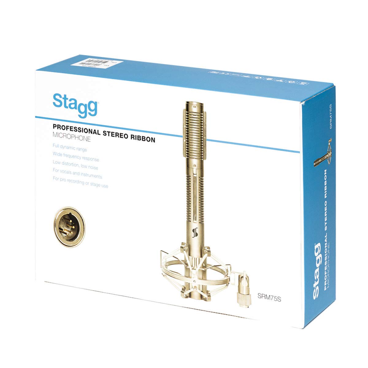 Stagg Microfono a nastro (SRM75S)