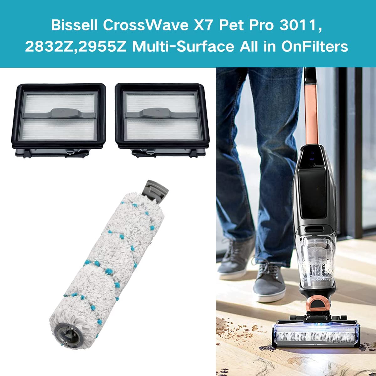 Pour Accessoires Bissell CrossWave – Tuyau Compatible OEM