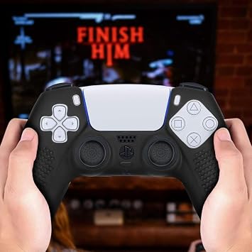 PS5 Controller Joystick Oyun Kolu Gamepad Uyumlu Silikon + 8'li Analog Koruyucu S