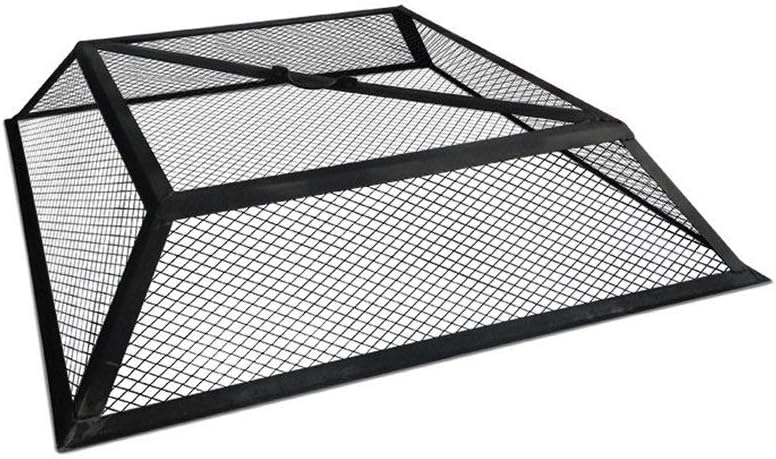 Blue Sky Outdoor Living SML3908 39" Screen Self-Assembled Square Spark Cover, Black