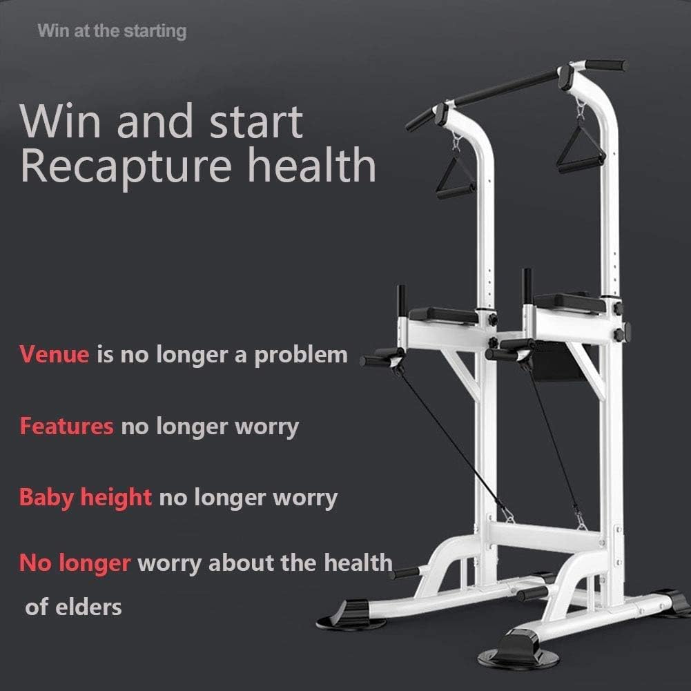 GOFEI Squat Rack Stands, Adjustable Multi Function Weight Squat Rack with Pullup Bar, Household Adjustable Heavy Bench Press Rack Load 551Lbs,Black : Sports & Outdoors