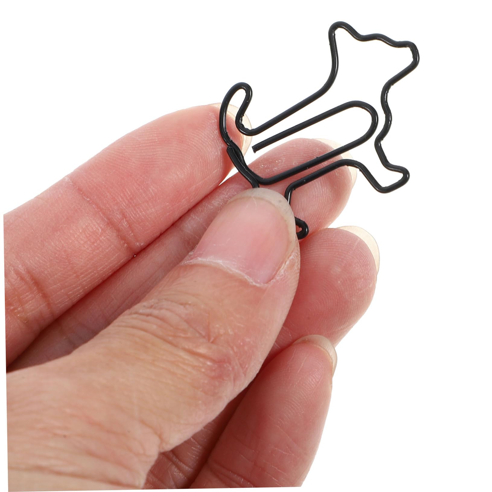 OSALADI 5 Sätze Büroklammer Für Welpen Hundezubehör Papier Hund Büroklammern Süße Büroklammern Clips Hochzeit Süße Hunde-büroklammern Das Büro -lesezeichen Rostfreier Stahl 60 Stück * 5