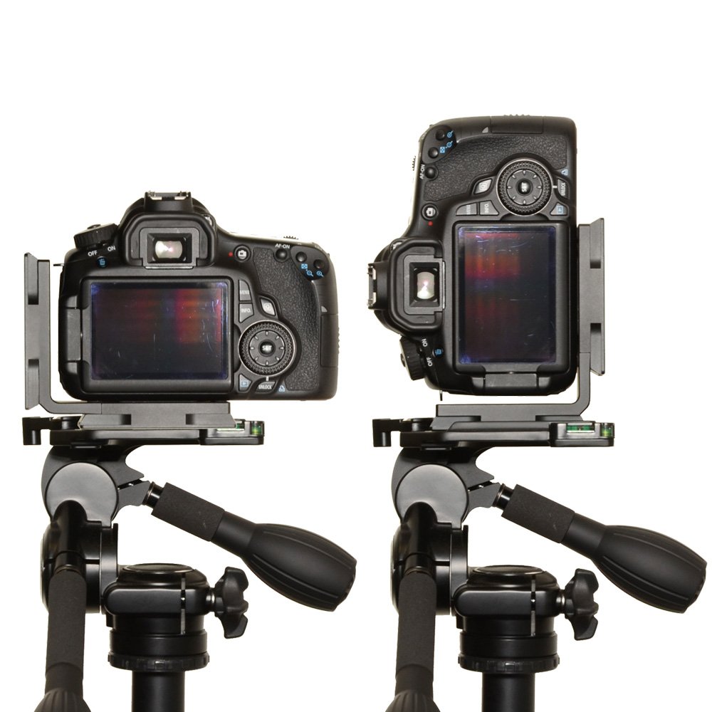 Velbon 391032 BR-Q Tripod Accessory Vertical Bracket for SLR Aluminum