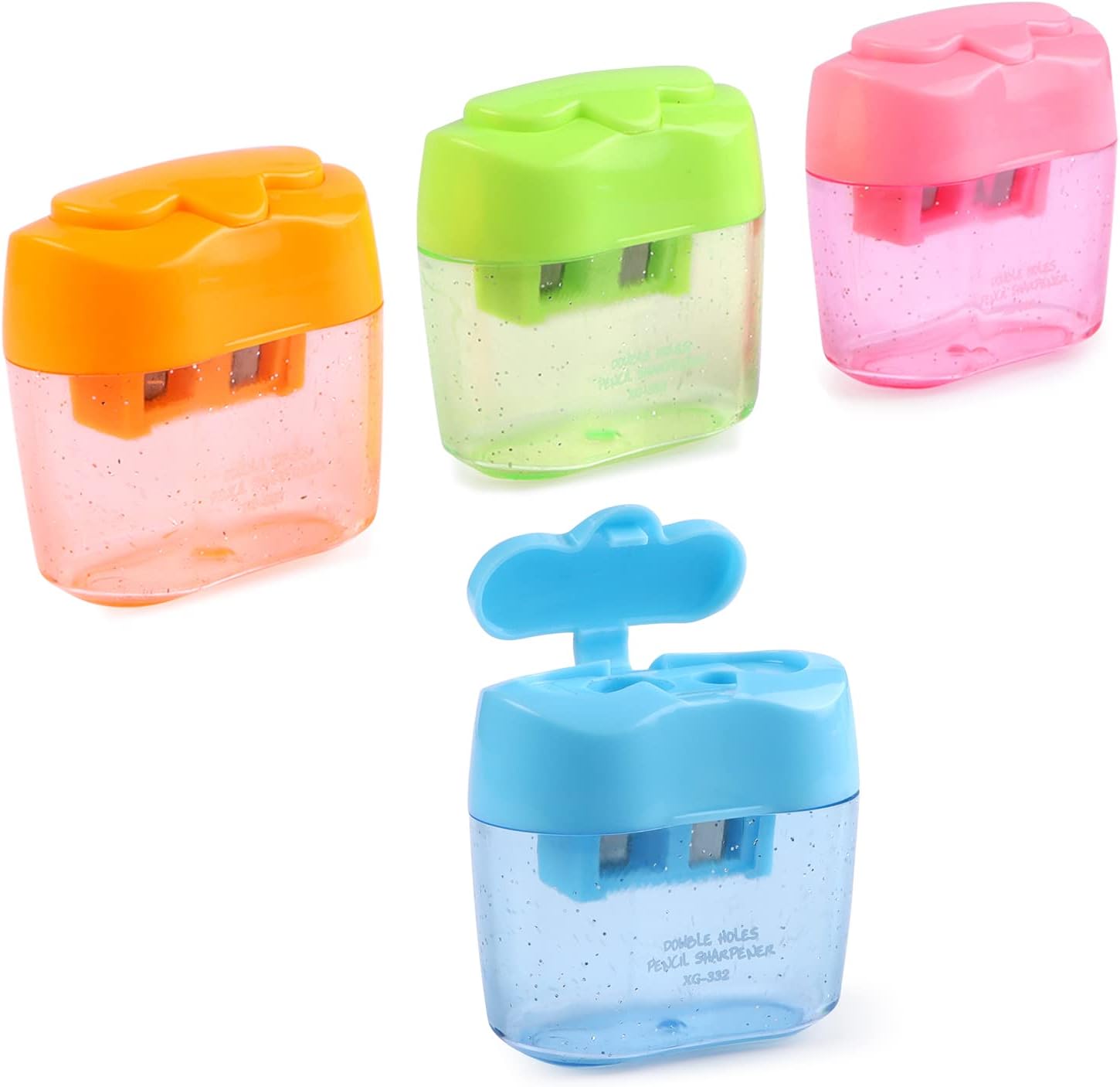 Pencil Sharpeners, Manual Pencil Sharpener with Lid