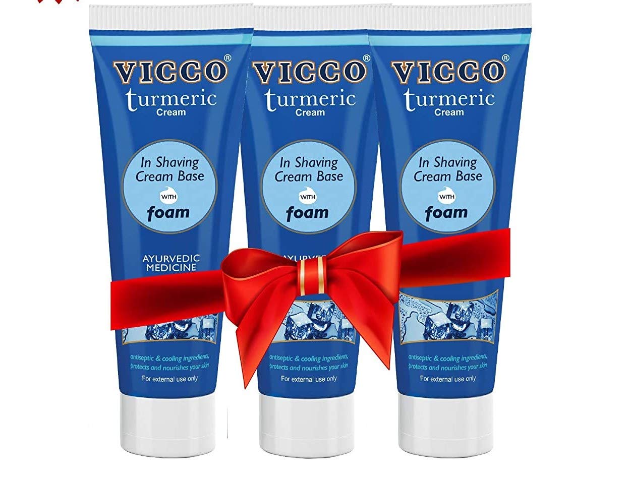VICCO Ayurvedic Shaving Cream (Plain) - 70 Gm (Pack Of 3) (B07G2GM5K7) Amazon Price History, Amazon Price Tracker