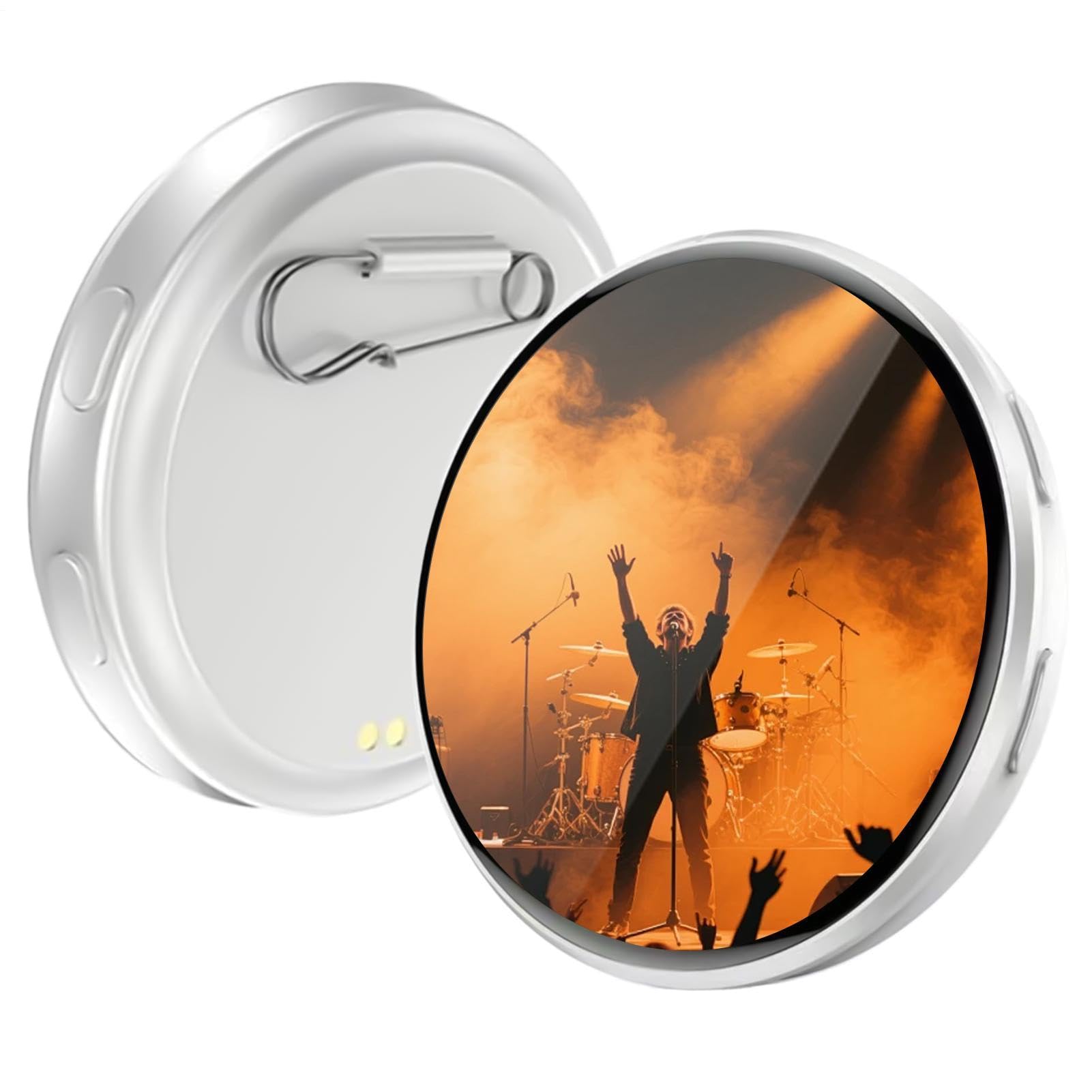 Badge numérique avec écran 1.7 pouces pour la diffusion de boucles vidéo - 8