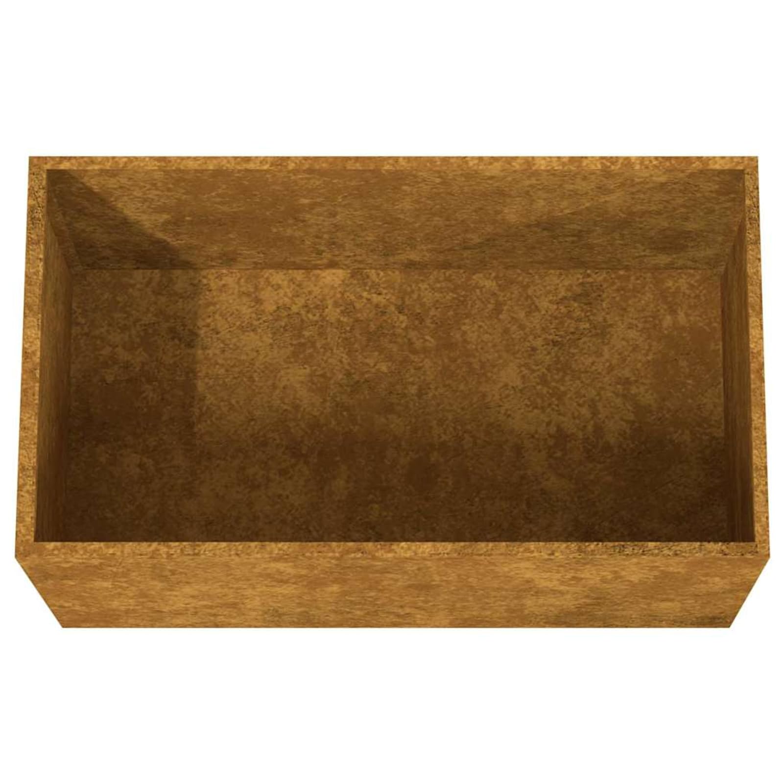 Fioriera Rialzata, per Giardino Balcone e Patio, 62x40x39 cm, Acciaio Corten, Fioriera da Esterno con Struttura Robusta, per Appassionati di Giardinaggio e Fai da Te