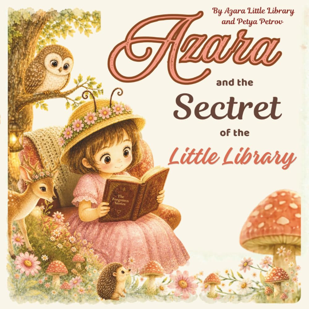 Azara and the Little Library: A Magical Forest Children’s Story About Adventure, Imagination, and Books
