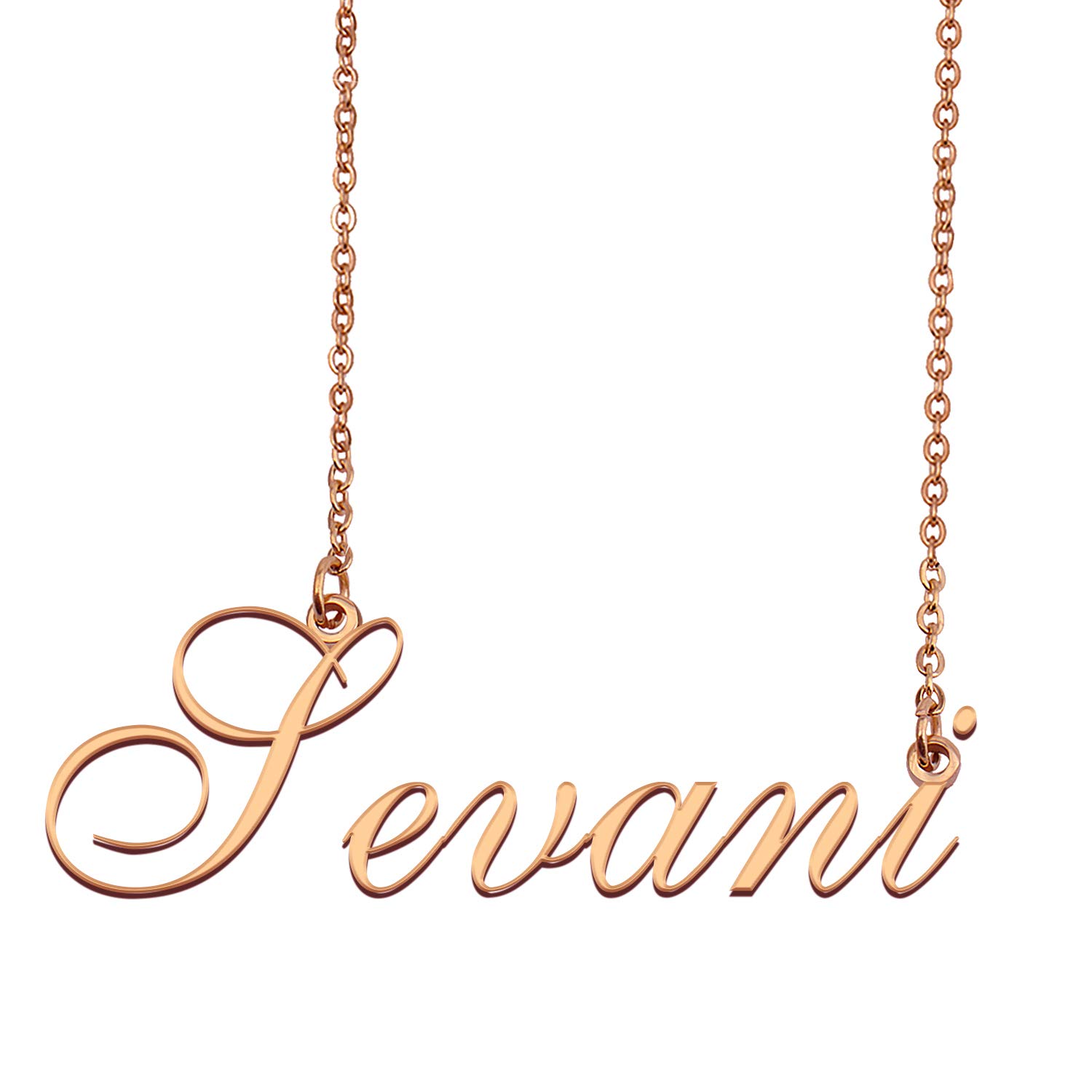 Personalized Mom Name Necklace Pendant Jewelry in Gold Silver