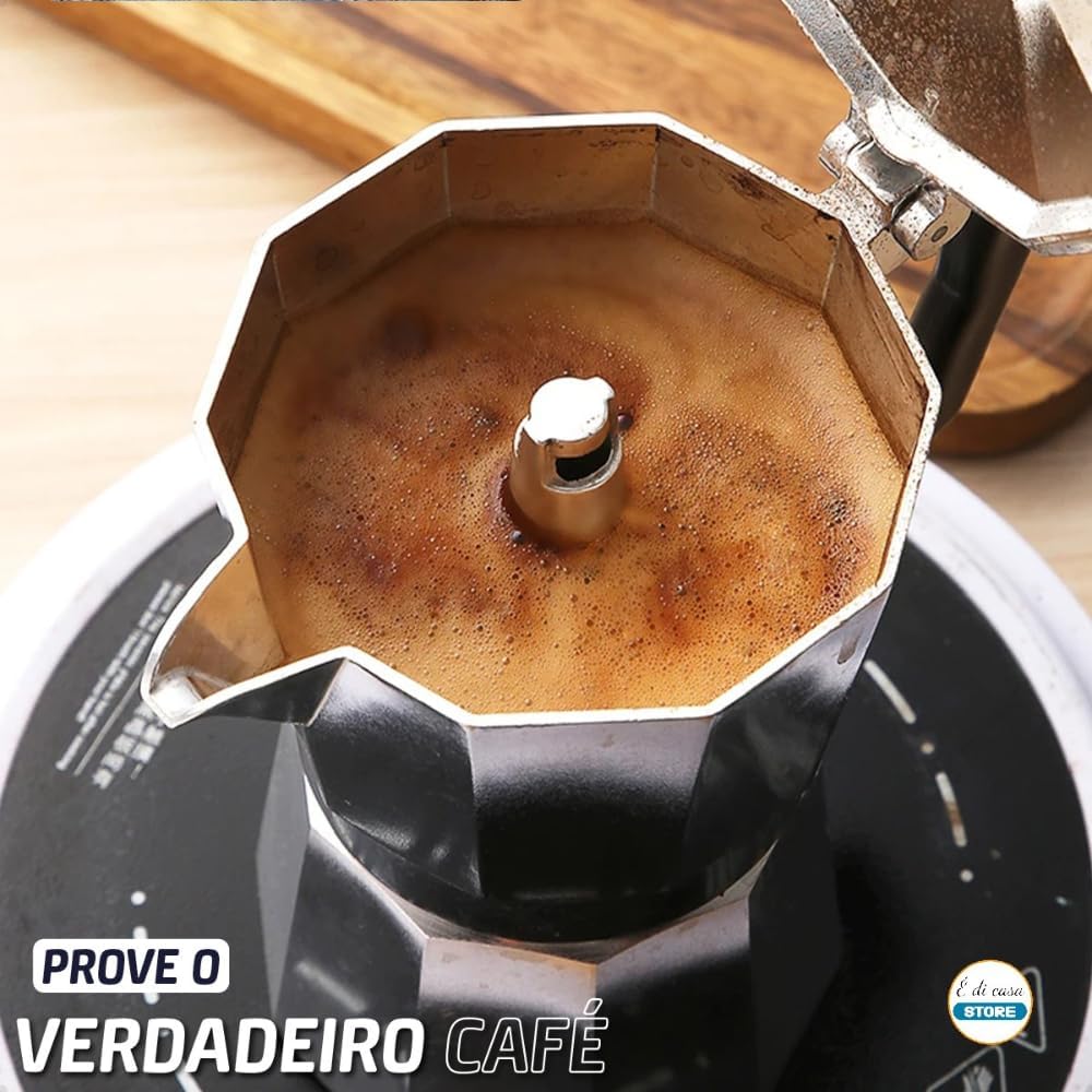 Cafeteira Italiana Expresso 6 Cafézinhos: Review e Testado por 7 dias