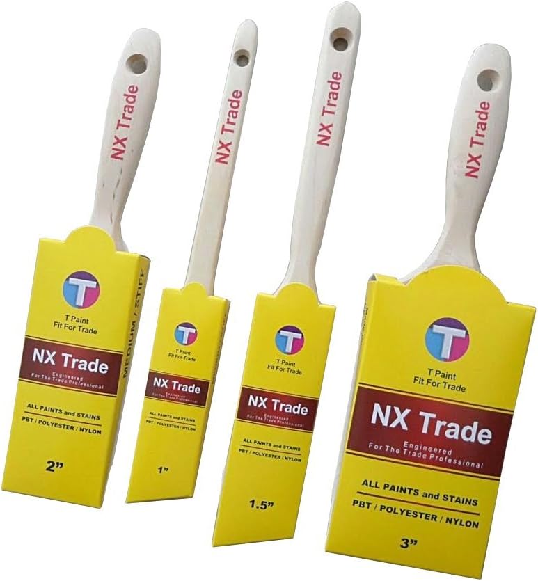 NX Trade Value 4 Pack Paint Brush