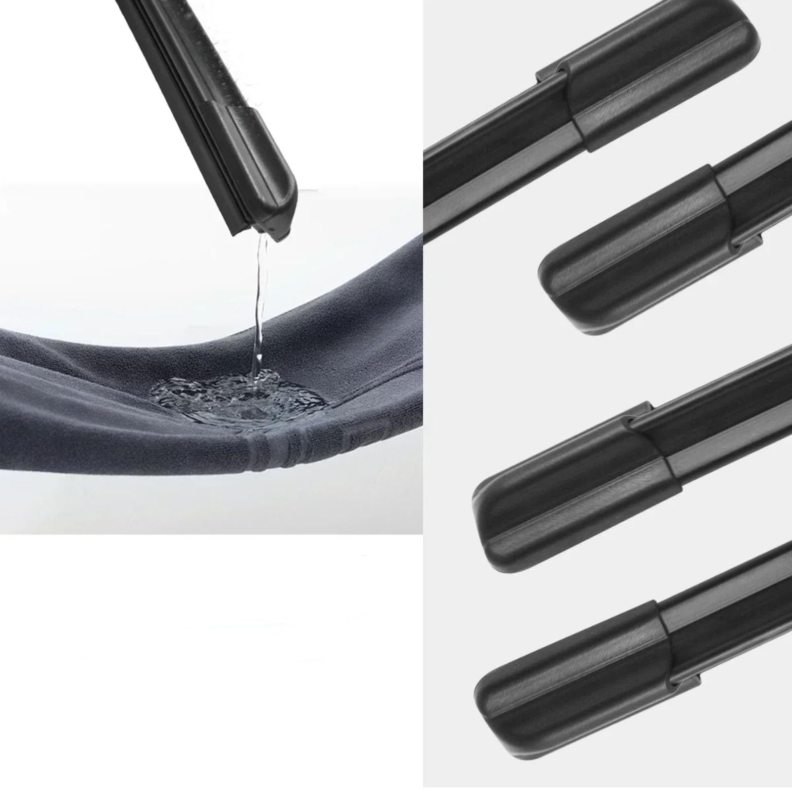 Escobilla coche Escobillas De Limpiaparabrisas Compatible Con Skoda Para Yeti 2009-2019 Piezas De Repuesto Delanteras Y Traseras | 4Front