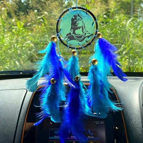 Generic Adi Yogi Shiva Dream Catcher for Home & Office Decor, Gifting (Pack of 1)