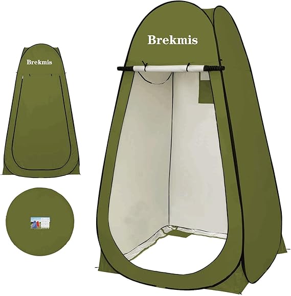 Brekmis Pop Up Privacy Tent Portable Camping Tent Privacy Shelter for