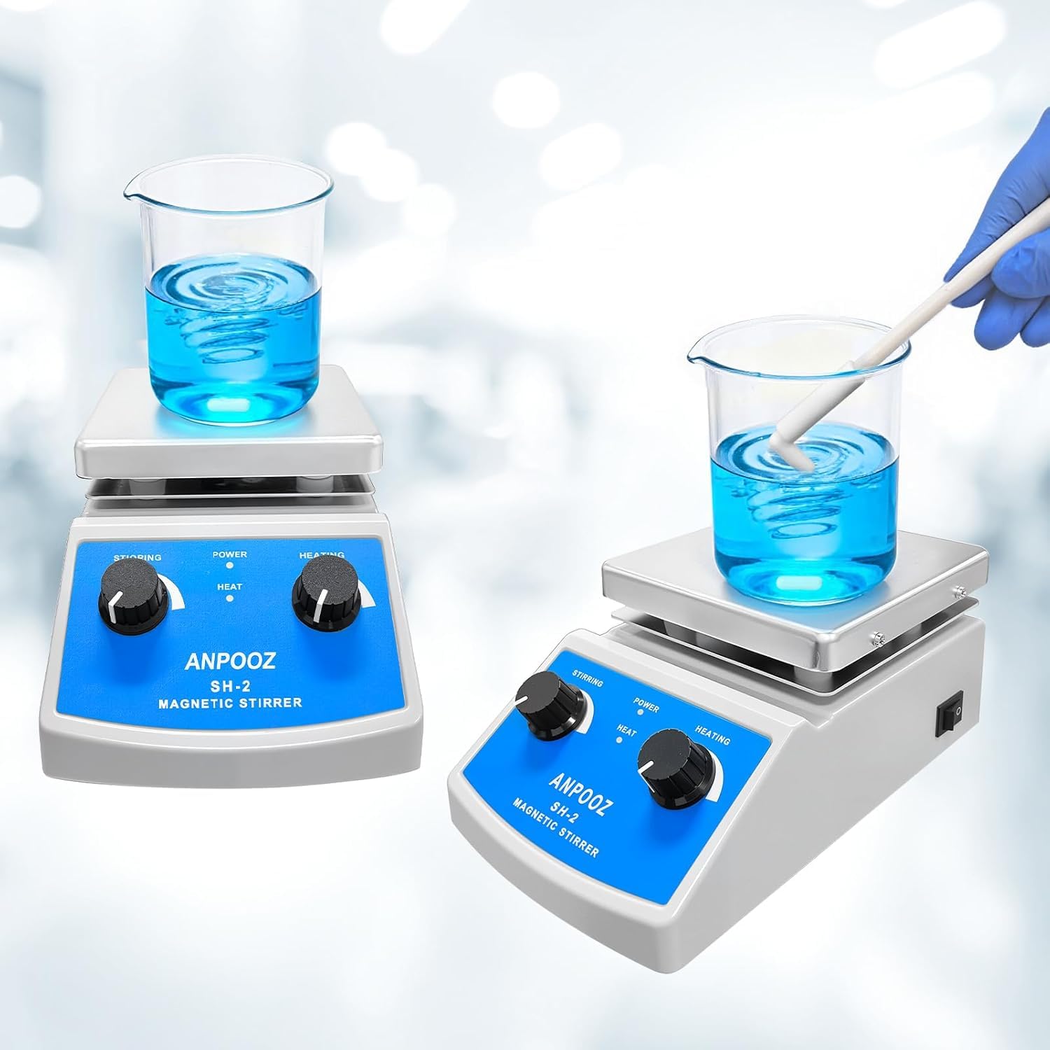 Magnetic Stirrer Hot Plate - Heat & Mix Simultaneously -3 Magnetic Stirrer Hot Plate - Heat & Mix Simultaneously -3