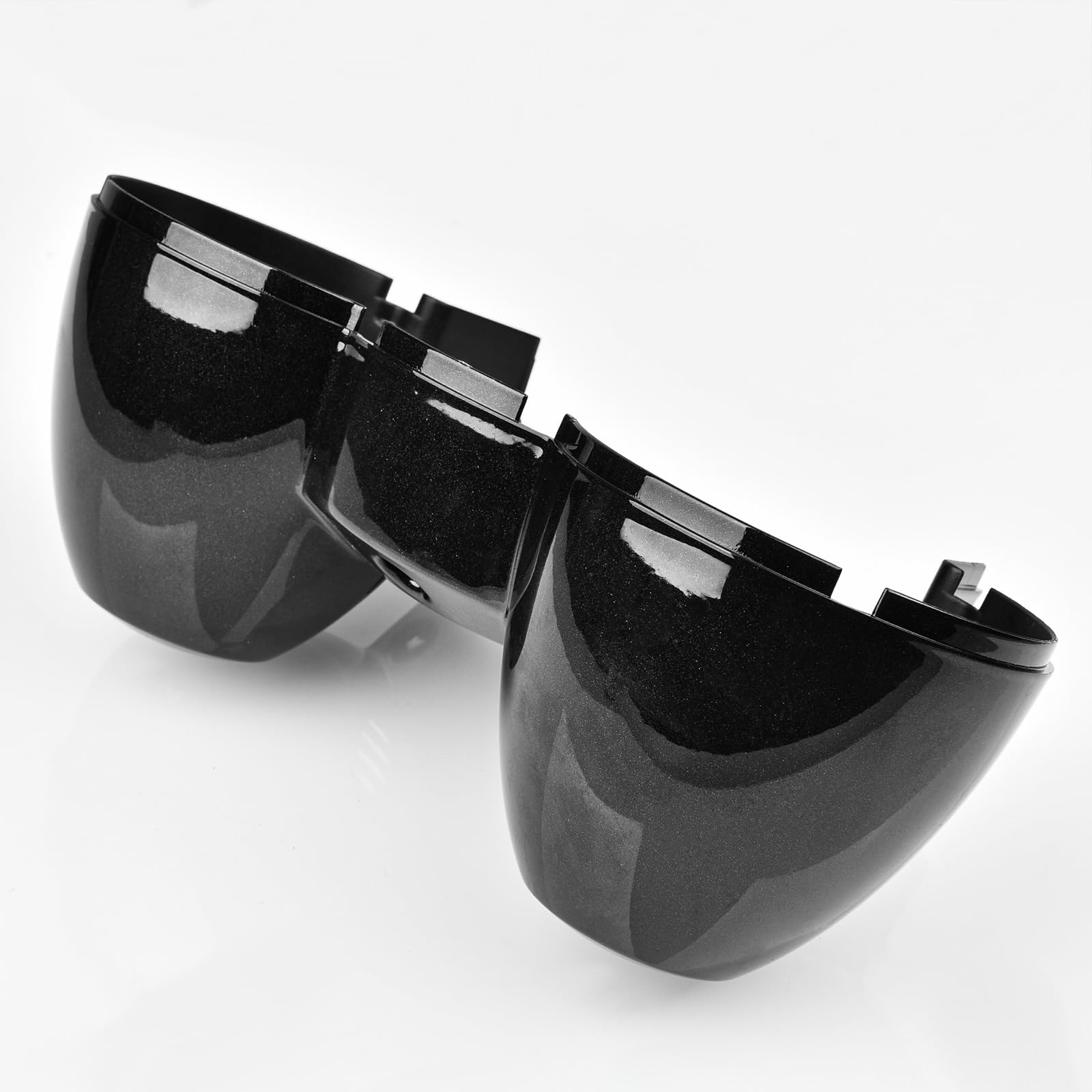Compatibile con Z900RS / CAFE/SE 2018-2025 - Copertura inferiore contachilometri, cover contagiri, stile vintage, carenatura moto, accessori personalizzazione (Nero Brillante)
