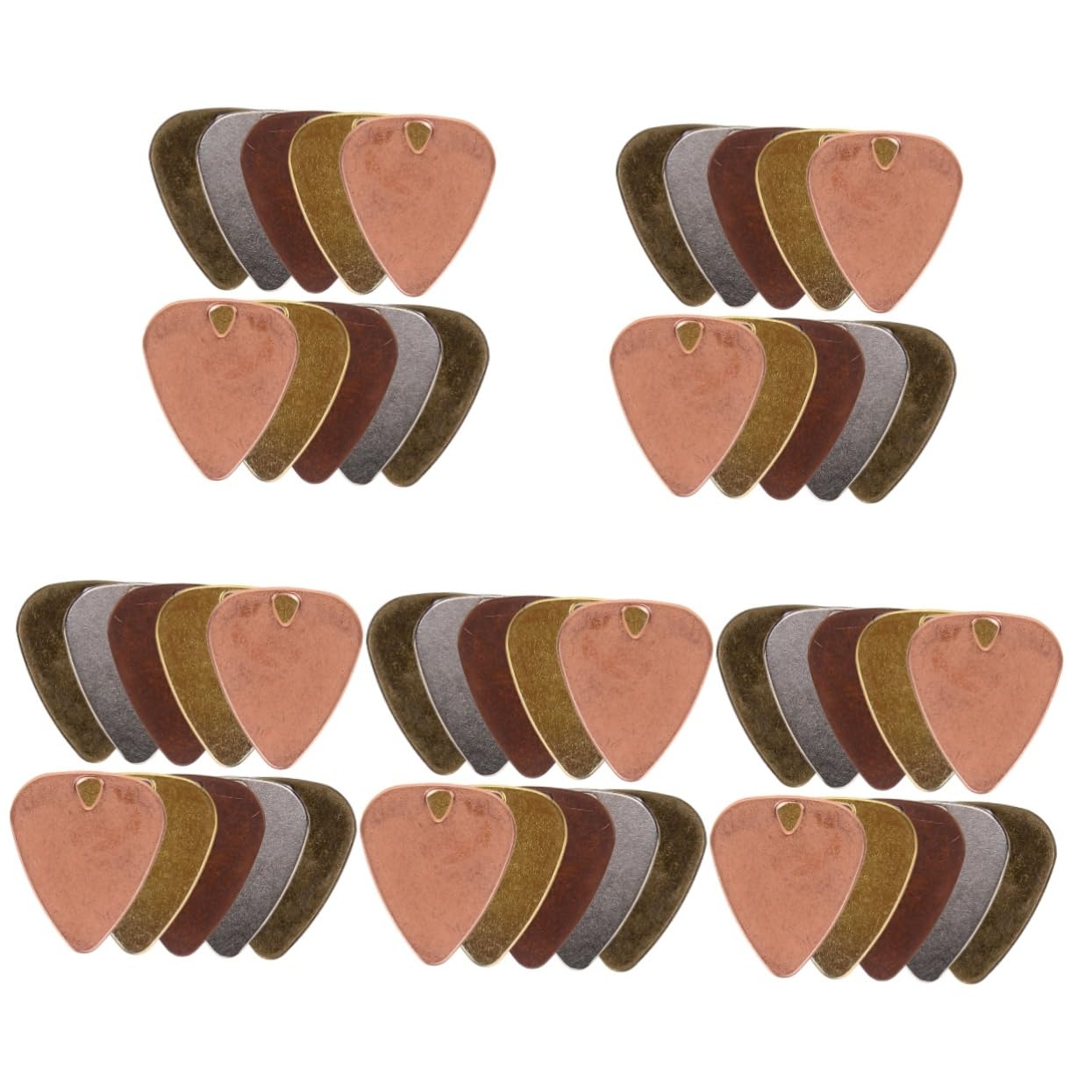 PACKOVE 30 Uds Púas De Guitarra Púas De Pulgar Púas De Ukelele Púas De Bajo Accesorios De Guitarra Púas De Dedo De Guitarra