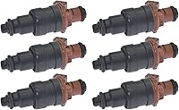 Vista 2 de 6PCS 4612402 Inyectores de combustible compatibles con Dodge-Chrysler-Plymouth Minivans 3.3L 3.8L