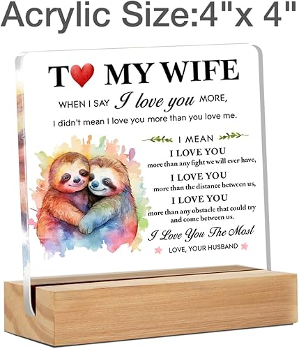 Miniatura 6 de Regalos para esposa de pastores para mujeres y ella, definición de la esposa del pastor, letrero decorativo de acrílico transparente floral para el