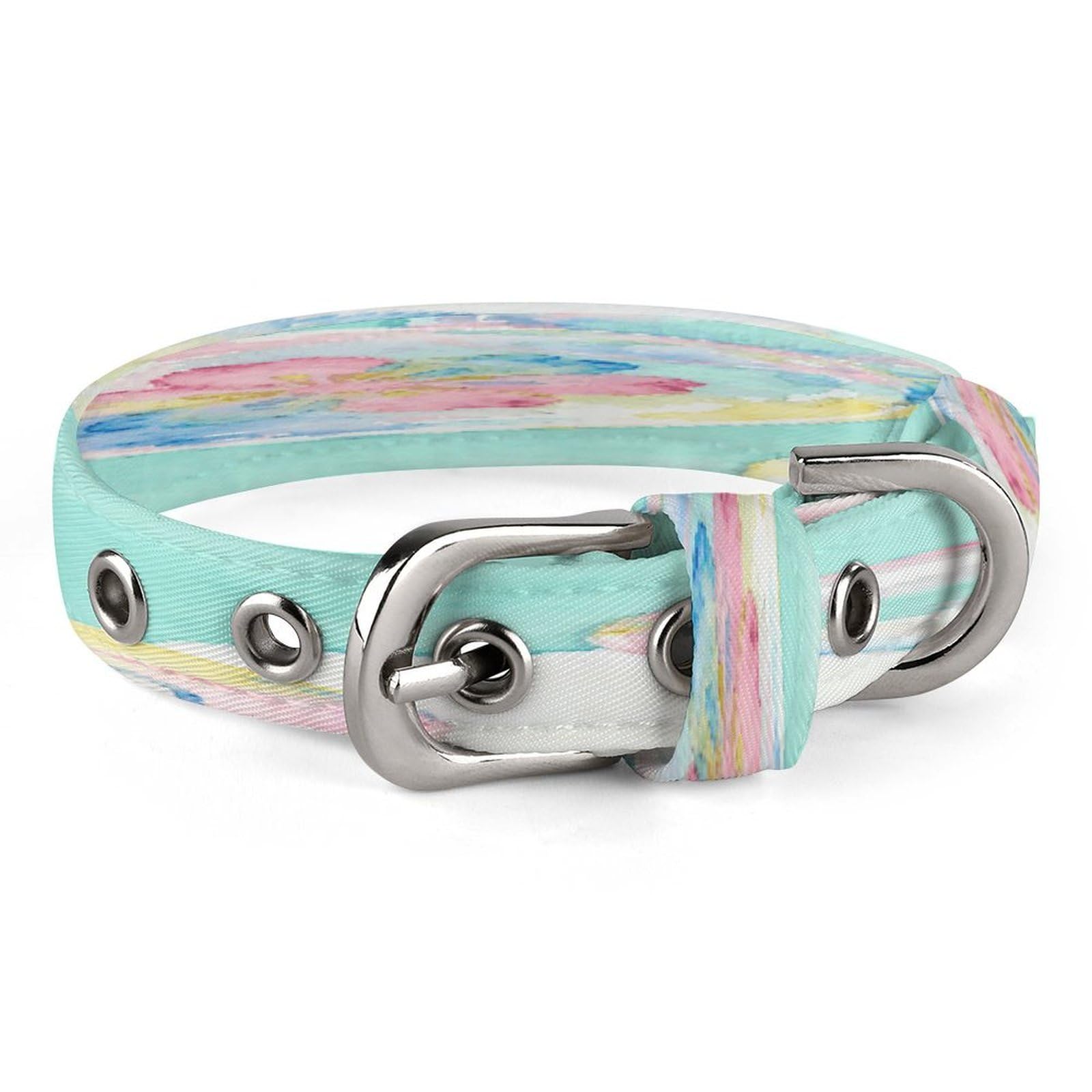 Collar para mascotas de flores susurrantes ideal para paseos diarios cómodos
