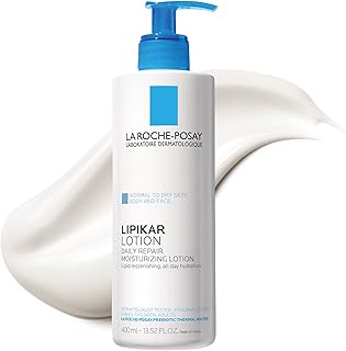 La Roche-Posay Lipikar Body Lotion Daily Repair Moisturizing Cream, Fragrance Free Body Moisturizer with Shea Butter, Body...