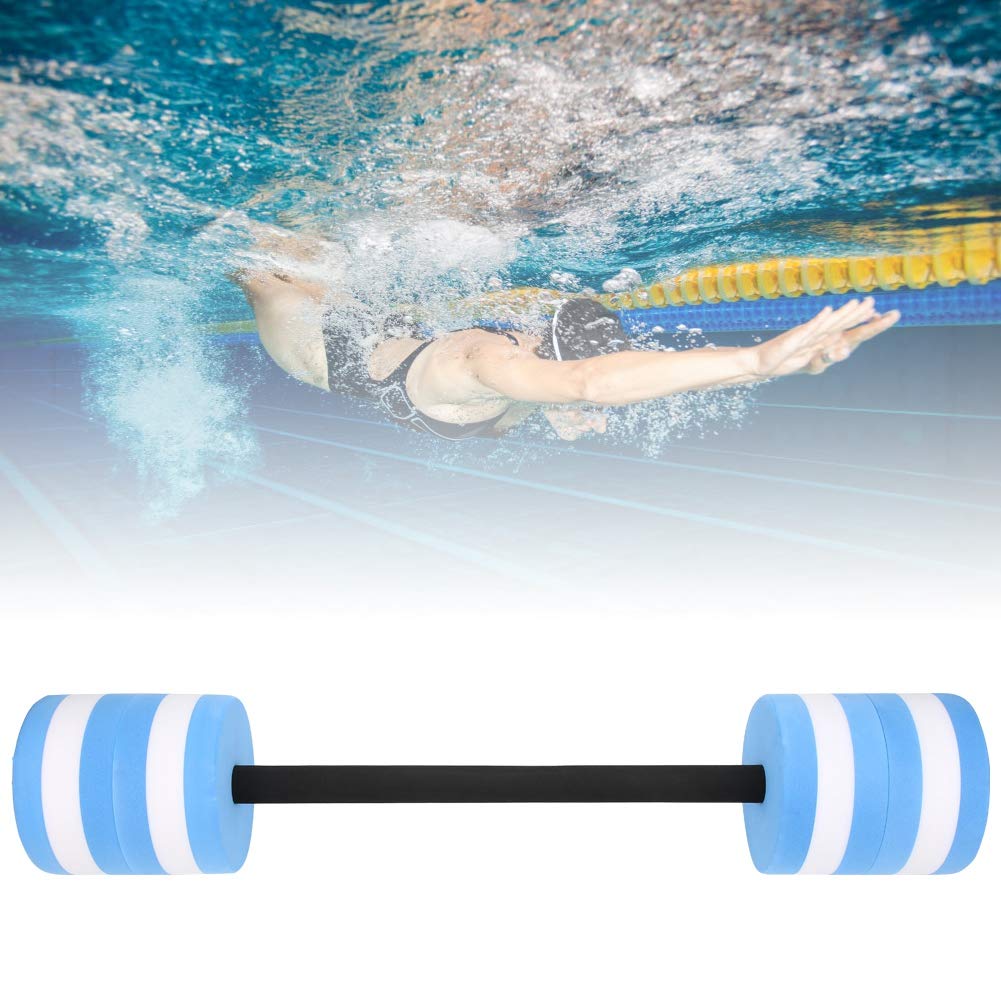 Eva Eco Friendly Water pływanie woda długie okrągłe hanting Floating Toy Fitness Sprzęt do sportu wodnego Błękit biały 287g